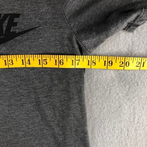 Nike Mens Athletic Cut Crew Neck Cotton Logo Graphic T Shirt - Picture 4 of 8